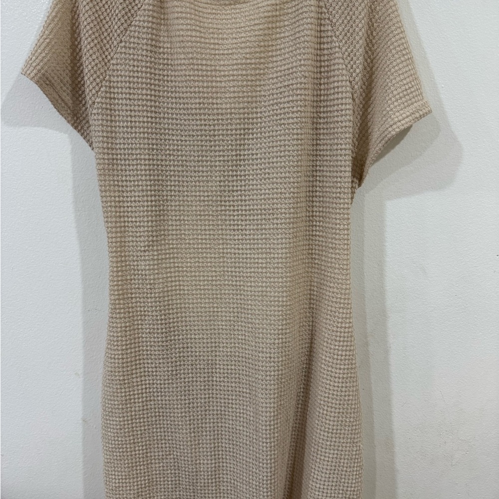 Elegant Tan Swim Coverup